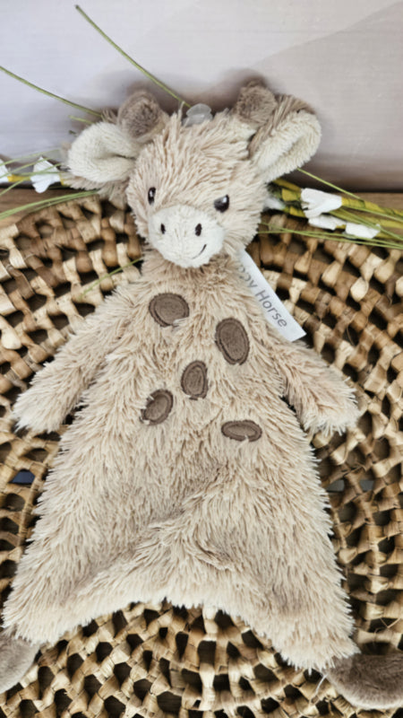 Koffertje met naam Giraffe met knuffel(s)