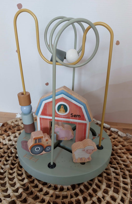 Little Dutch ''Little Farm'' activiteitenspiraal met naam