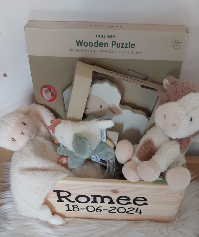 Little Dutch ''Little Farm '' boerderij B cadeaupakket