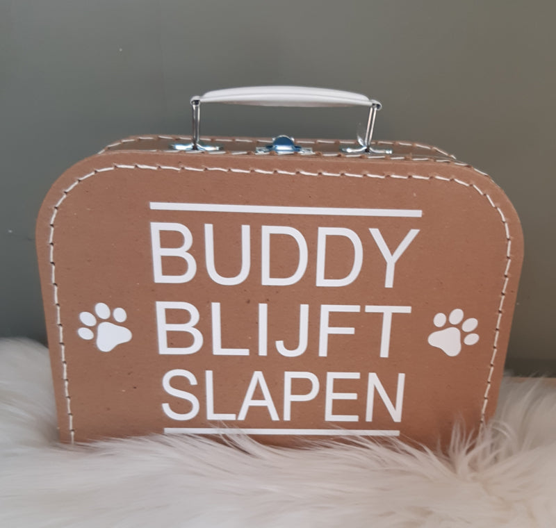 koffertje 'hond/kat blijft slapen'