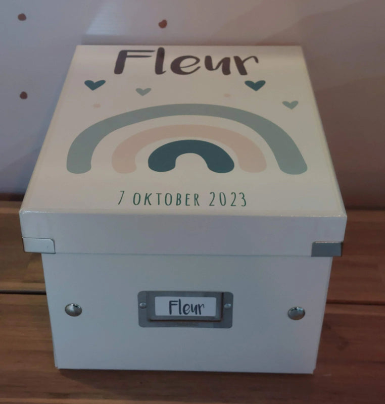 Bewaardoos met Regenboog