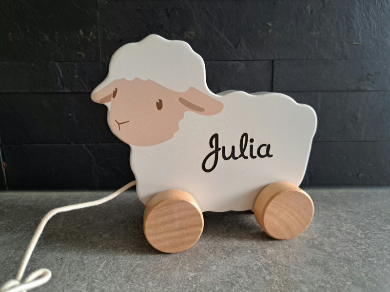 Little Dutch ''Little Farm'' trekdier schaap met naam