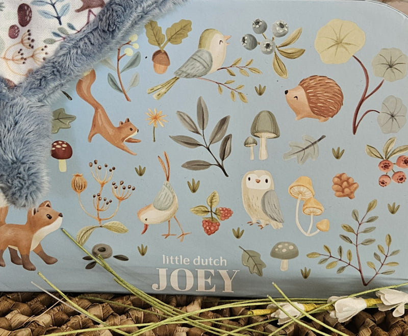 Little Dutch koffertje Forest Friends met knuffeldoekje (met naam)