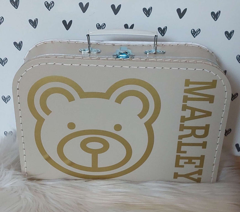 Koffertje met naam Beertje