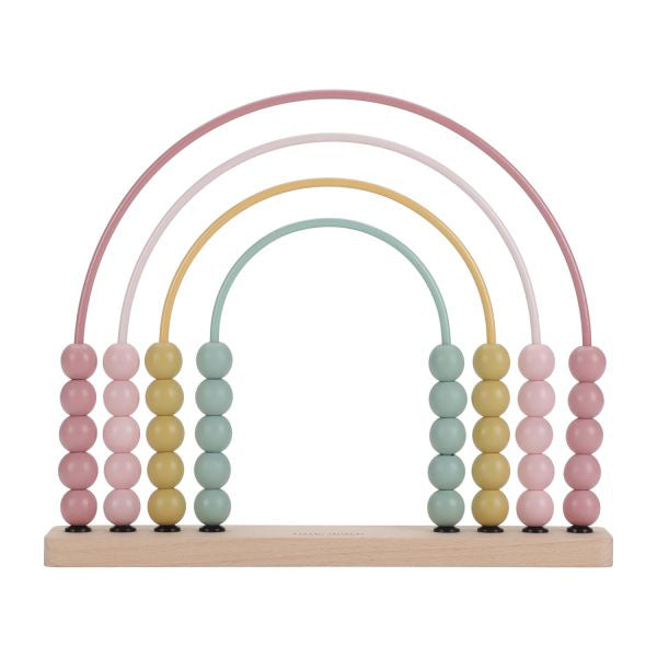 Little Dutch regenboog telraam met naam fairy garden