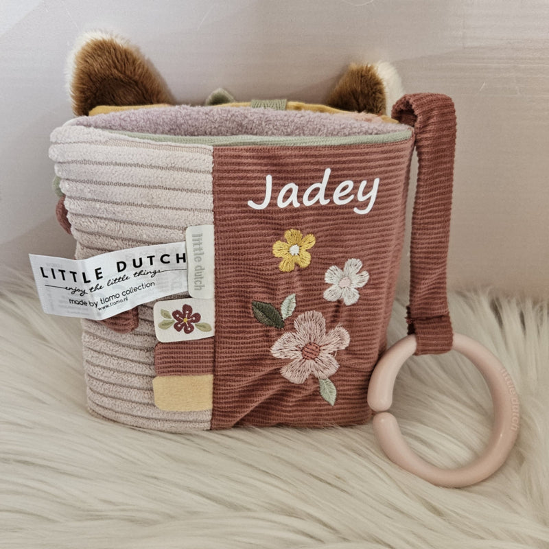 Little Dutch buggyboekje ''Fairy Garden'' hertje met naam