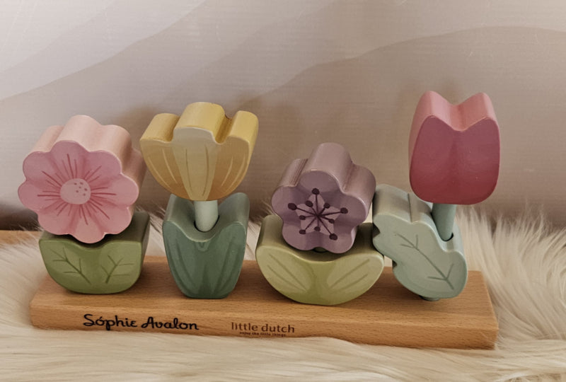 Little Dutch stapelaar bloemen ''Fairy Garden'' met naam