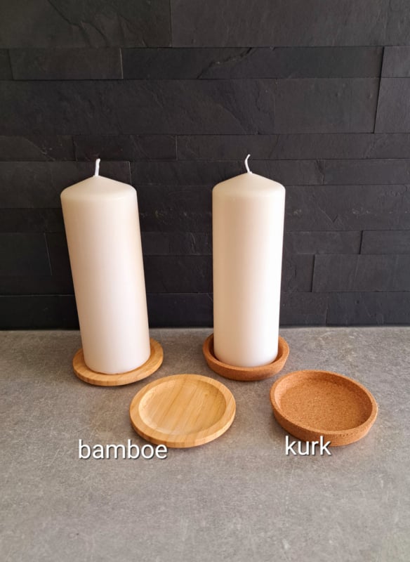 Doop- of geboortekaars met naam Hartjes