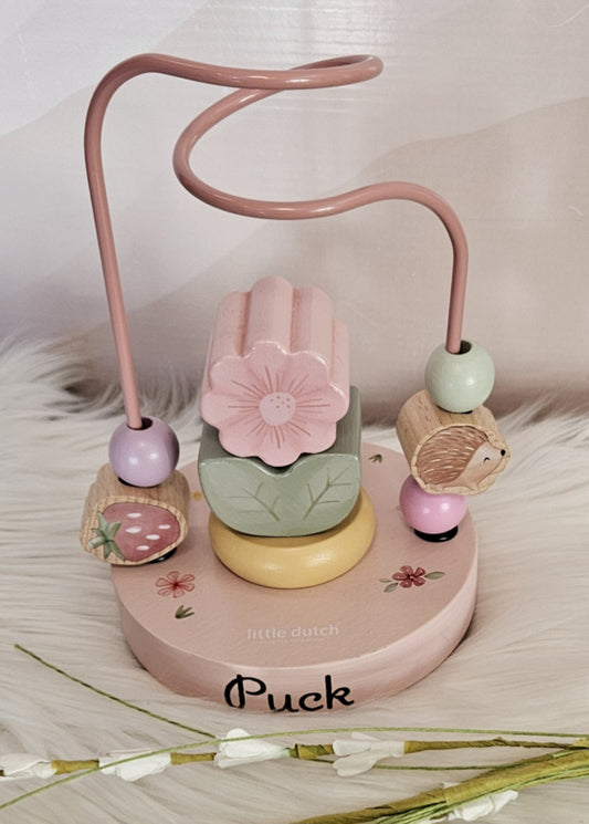 Little Dutch ''Fairy Garden'' activiteitenspiraal  klein met naam