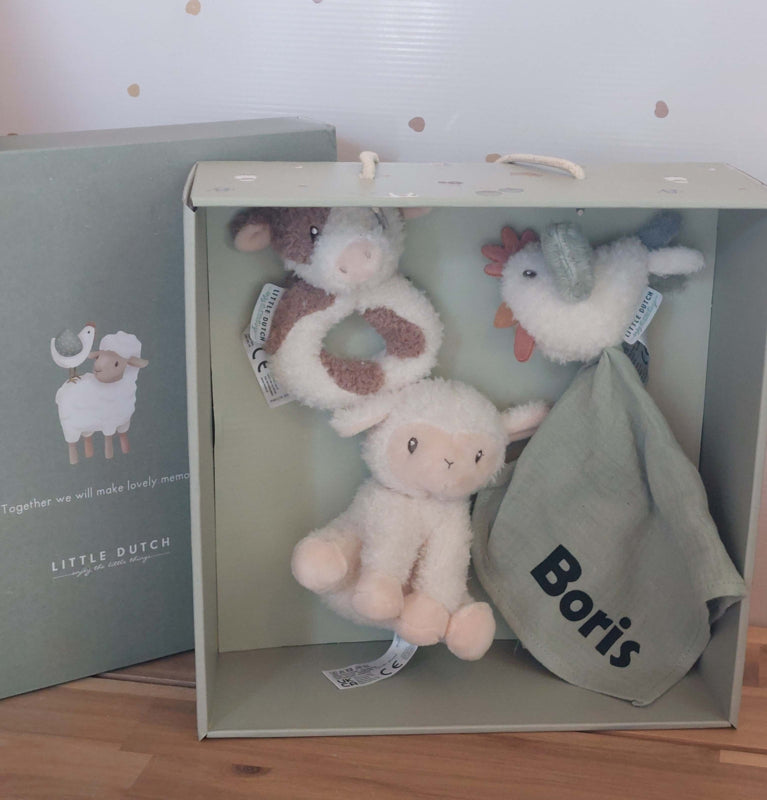 Little Dutch Giftset Little Farm met naam
