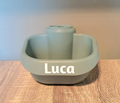 Tryco loopfiets Luna Stonegreen met naam
