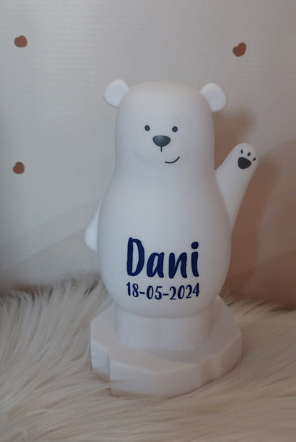 ''Atelier Pierre'' spaarpot Beer Lou Large (met naam)