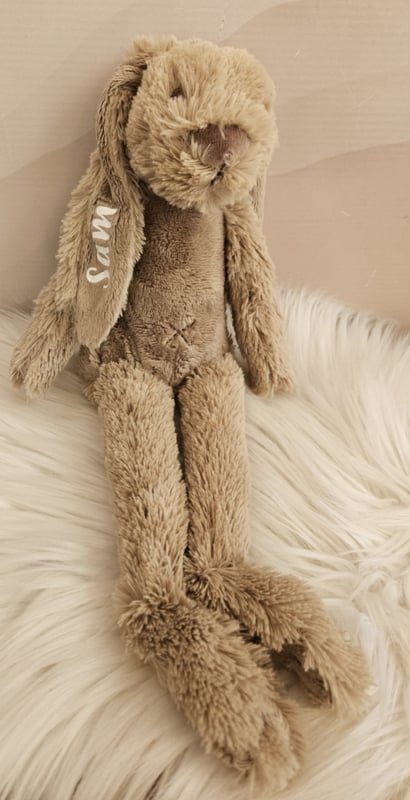 Happy Horse tiny konijn Richie knuffel met NAAM klei