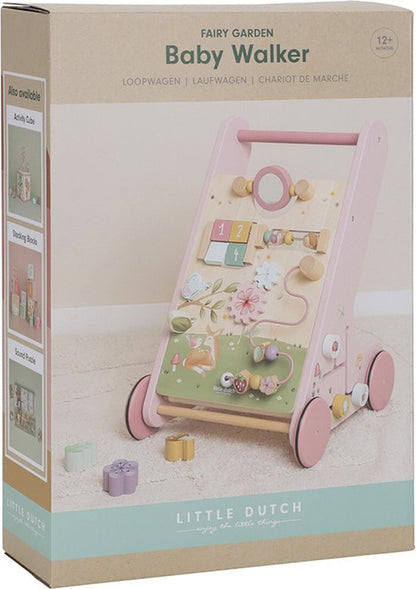 Little Dutch babywalker Fairy Garden met naam