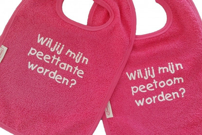 2 x Slab wil jij mijn peetoom / peettante worden?