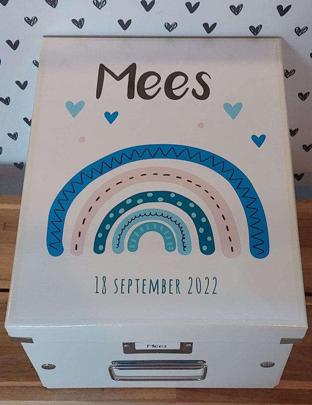 Bewaardoos met Regenboog