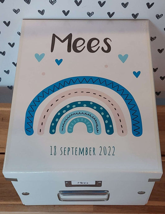 Bewaardoos met Regenboog