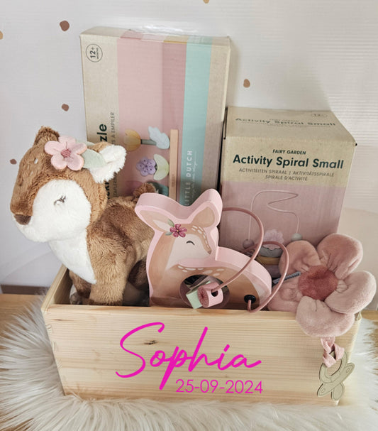 Little Dutch ''Fairy Garden'' HERTJE  A cadeaupakket