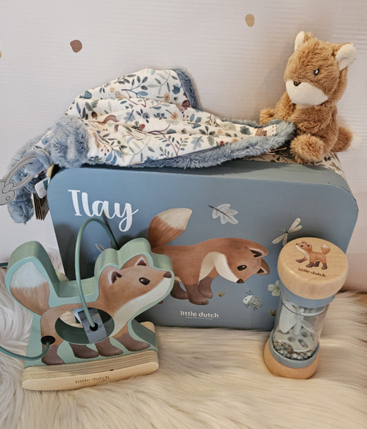 Little Dutch extra gevuld koffertje  B Forest Friends  (met naam)