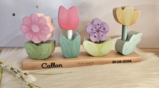 Little Dutch stapelaar bloemen ''Fairy Garden'' met naam