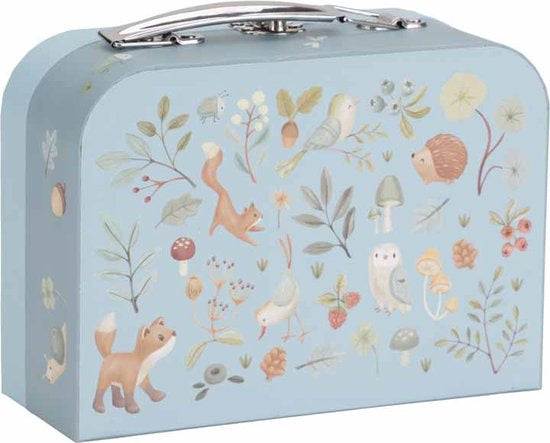 Little Dutch gevuld koffertje Forest Friends /  slab met naam