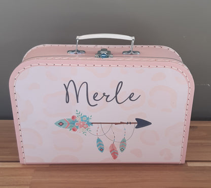 Koffertje met naam BOHO