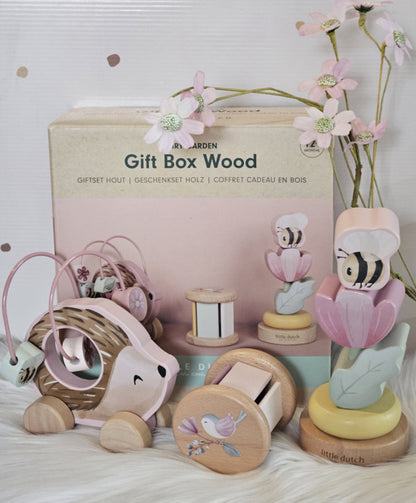 Little Dutch houten giftset  Fairy Garden met naam