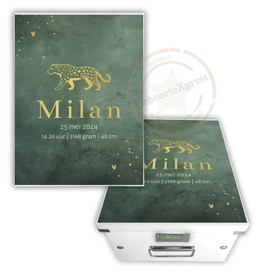 Bewaardoos met naam Cheetah