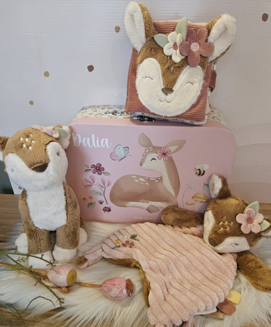 Little Dutch extra gevuld koffertje A  Fairy Garden  (met naam)