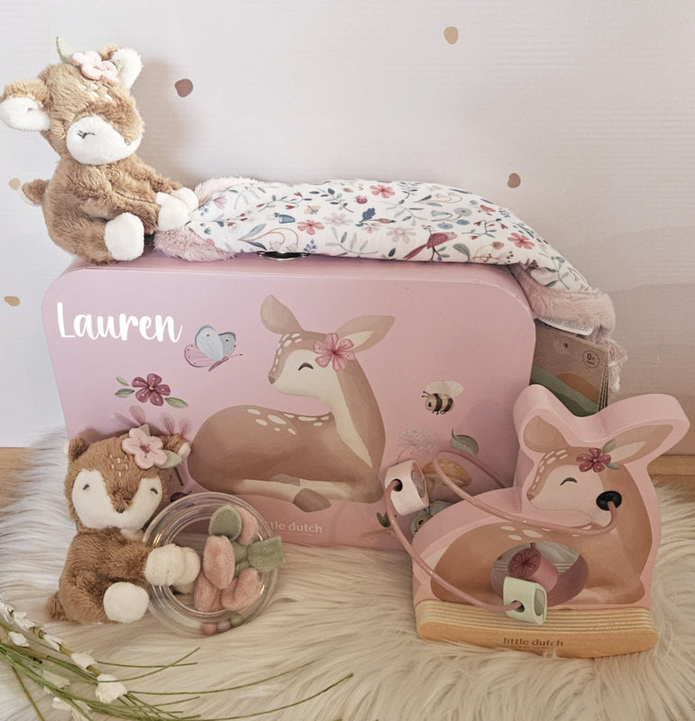 Little Dutch extra  gevuld koffertje B Fairy Garden  (met naam)