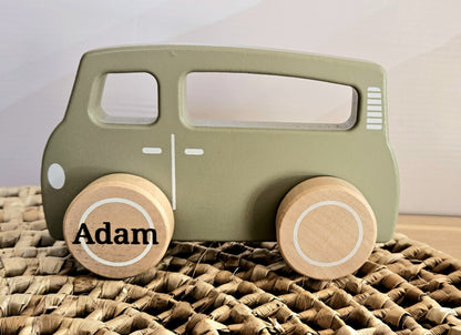 Little Dutch houten busje met naam