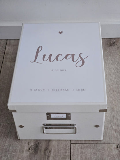 Bewaardoos met naam  Simplicity