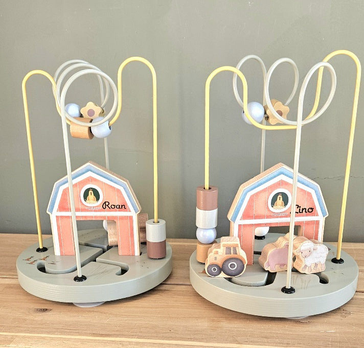 Little Dutch ''Little Farm'' activiteitenspiraal met naam