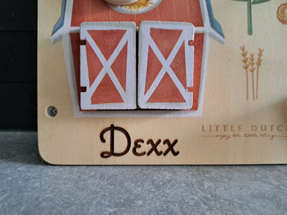 Little Dutch babywalker Little Farm met naam