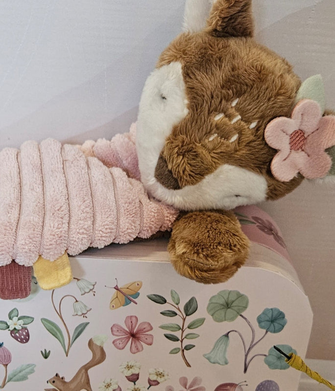 Little Dutch koffertje Fairy Garden met knuffeldoekje (met naam)