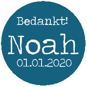 Sticker rond diverse kleuren