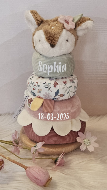 Little Dutch  Fairy Garden tuimelstapelaar Hertje met naam