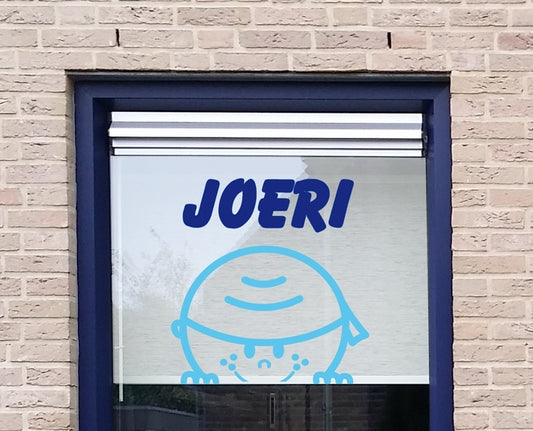 geboortesticker jongen met naam
