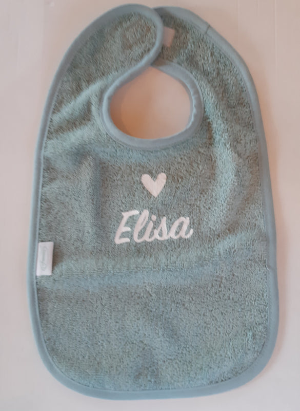 Slab met naam en hartje