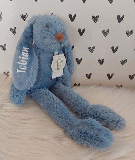 Happy Horse tiny konijn Richie knuffel met NAAM blauw