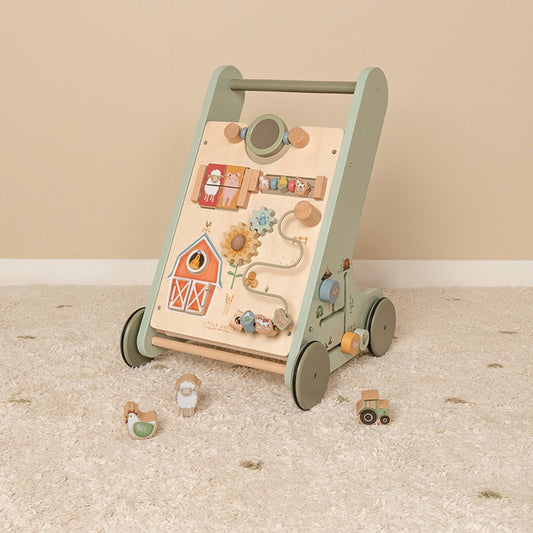 Little Dutch babywalker Little Farm met naam